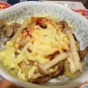 じゃがいもとひき肉の重ね焼き